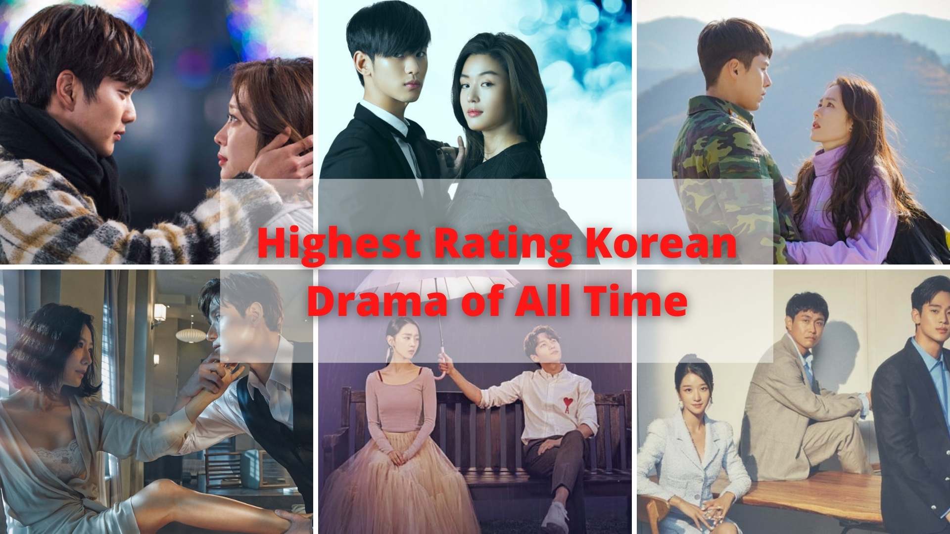 Highest Rating Korean Drama of All Time-min