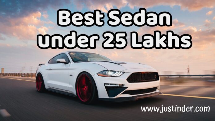 Best Sedan under 25 Lakhs